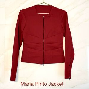 Maria Pinto Structured Zip Jacket | Travel-Perfect | Made in USA